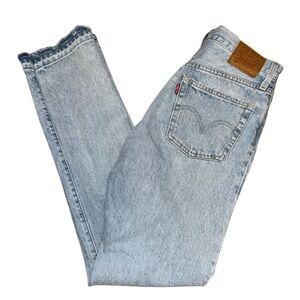 Levi's Light Blue Straight Leg Jeans